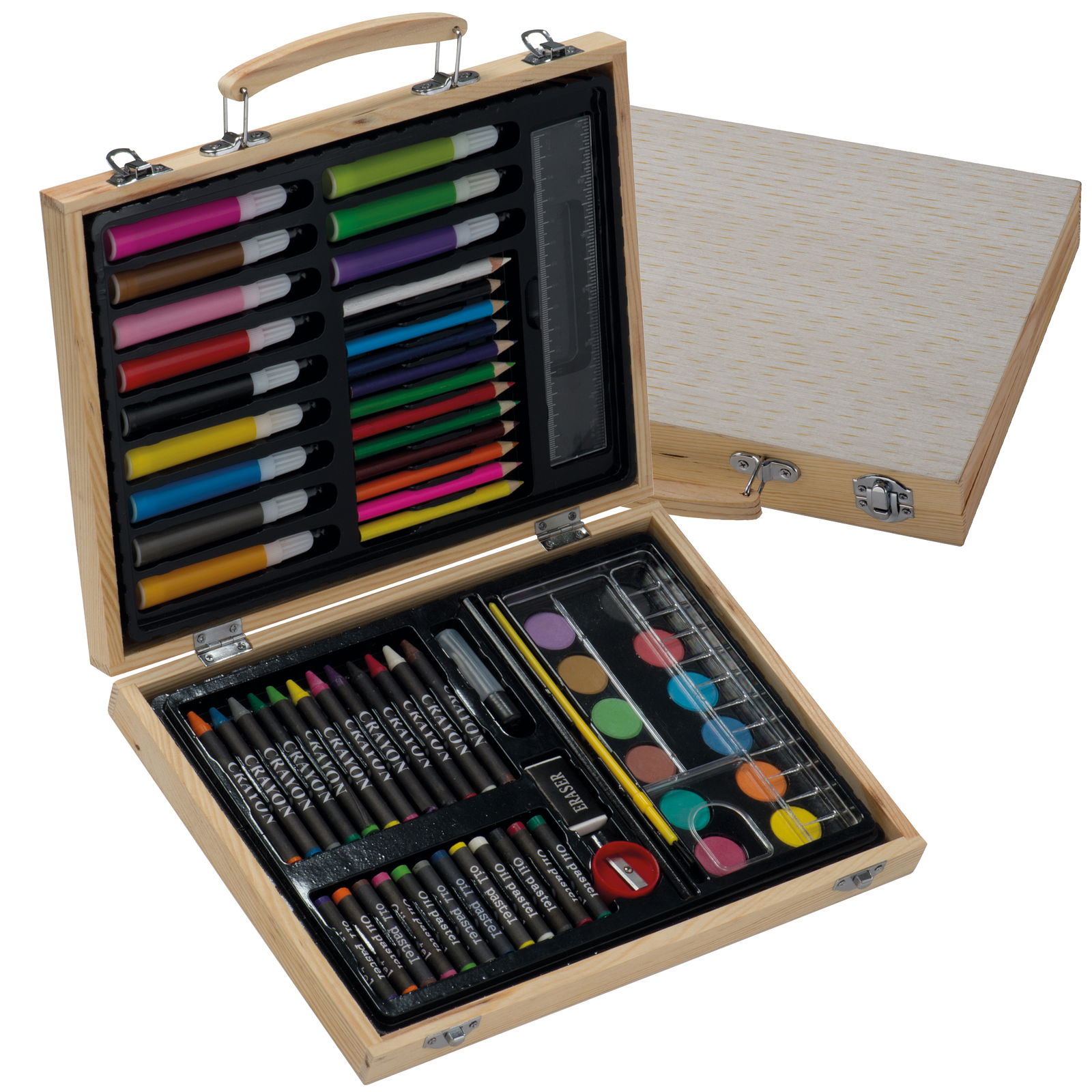 Grand set à dessiner en bois "Maxi"
